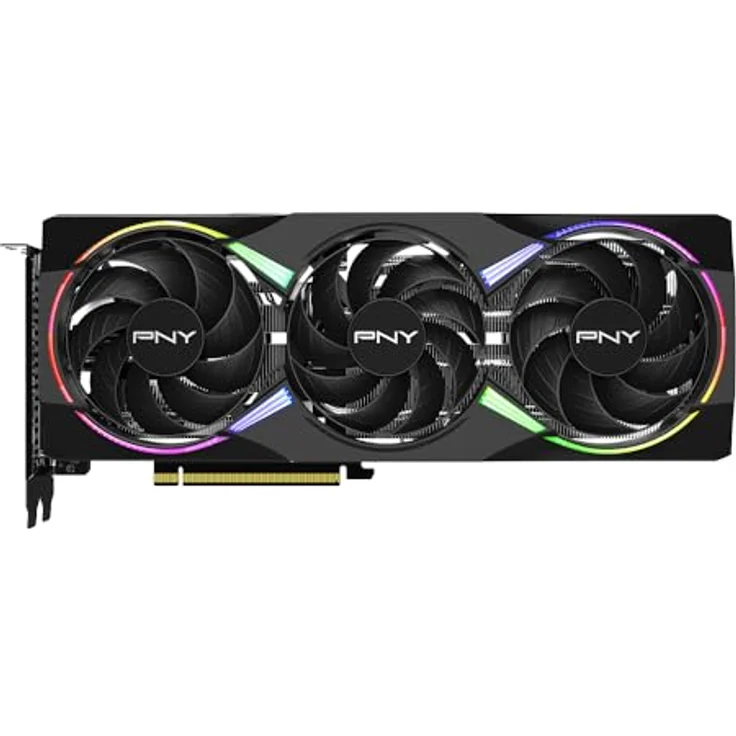 PNY GeForce RTX 5060 Ti, 8GB GDDR7 Grafikkarte mit ARGB-Beleuchtung, Triple Fan und 2692 MHz Boost-Takt – Bild 6