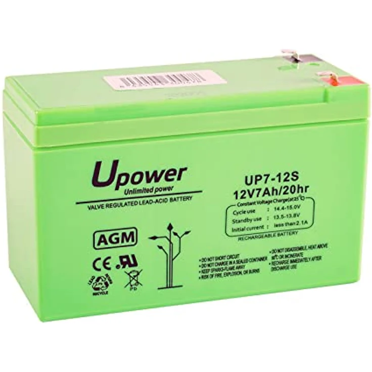 AGM Bleiakku 7 Ah 12 V – Bild 1