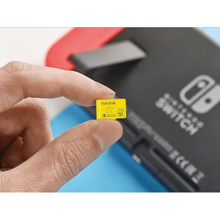 SanDisk 256GB Microsdxc Speicherkarte für Nintendo Switch, Gelb – Bild 5