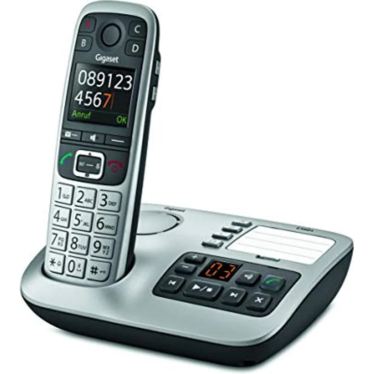 Gigaset E560A Telefon Platin Senioren S30852-H2728-C101 – Bild 2