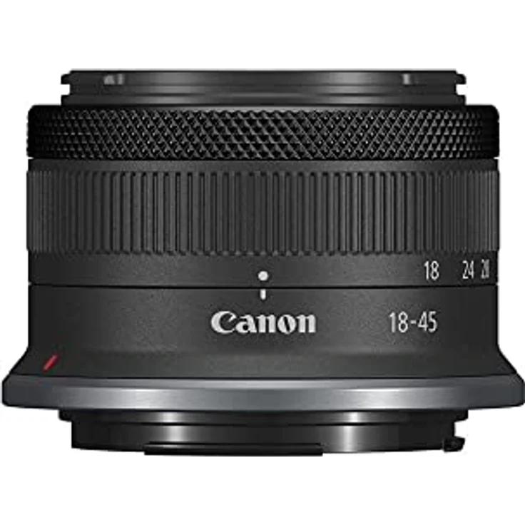 Canon RF-S 18-45mm F4.5-6.3 is STM Kamera Objektiv (kompatibel mit EOS R Systemkamera, 4 Stufen Bildstabilisator, manueller Modus, STM-Motor für präzise Fokussierung) schwarz – Bild 2