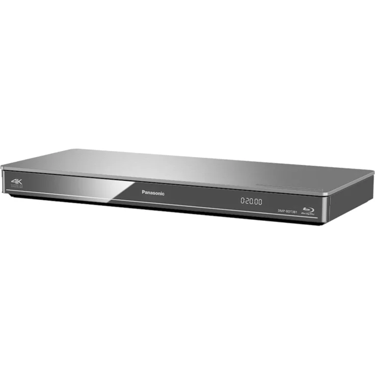 Panasonic DMP-BDT385EG 3D Blu-ray Player (4K Upscaling, WLAN, DLNA, VoD, HDMI-Steuerung, USB, NAS) silber – Bild 2