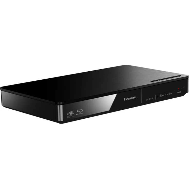 Panasonic DMP-BDT184EG 3D Blu-ray Player (4K Upscaling, DLNA, VoD, HDMI-Steuerung, USB, MKV-Playback) schwarz – Bild 3