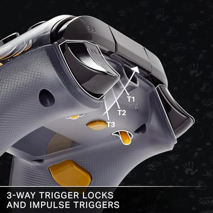 PowerA Advantage Wired Controller für Xbox Series X/S, Fortnite Midas mit Trigger-Lock und Dual-Vibrationsmotoren – Bild 5