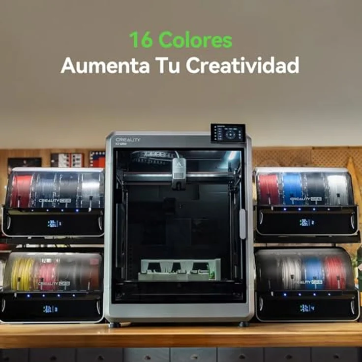 Creality CFS, intelligentes Multimaterialsystem für 16-farbigen 3D-Druck mit 4 Spulenslots, automatische Filamentwechsler – Bild 4