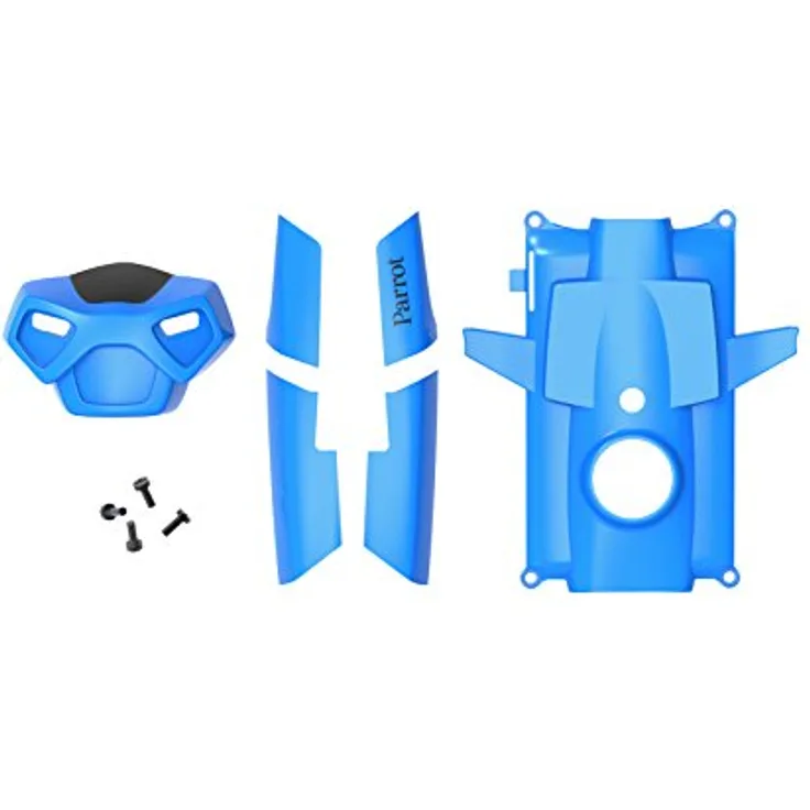 Parrot Originalzubehör Minidrones Rolling Spider Verkleidung mit Schrauben blau
