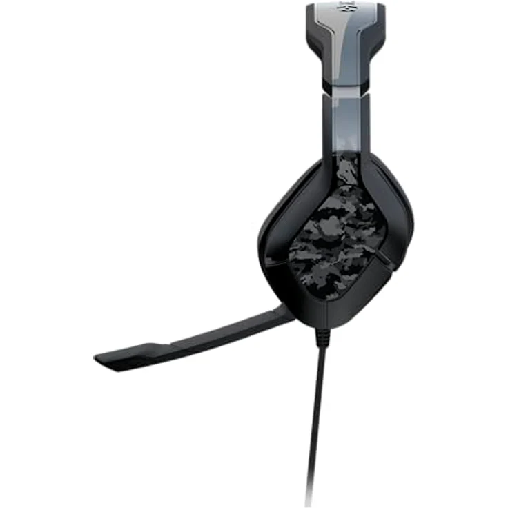Gioteck HC2 Kopfhörer Kopfband Gaming Schwarz, Grau (HC2CAM-14-MU) – Bild 4