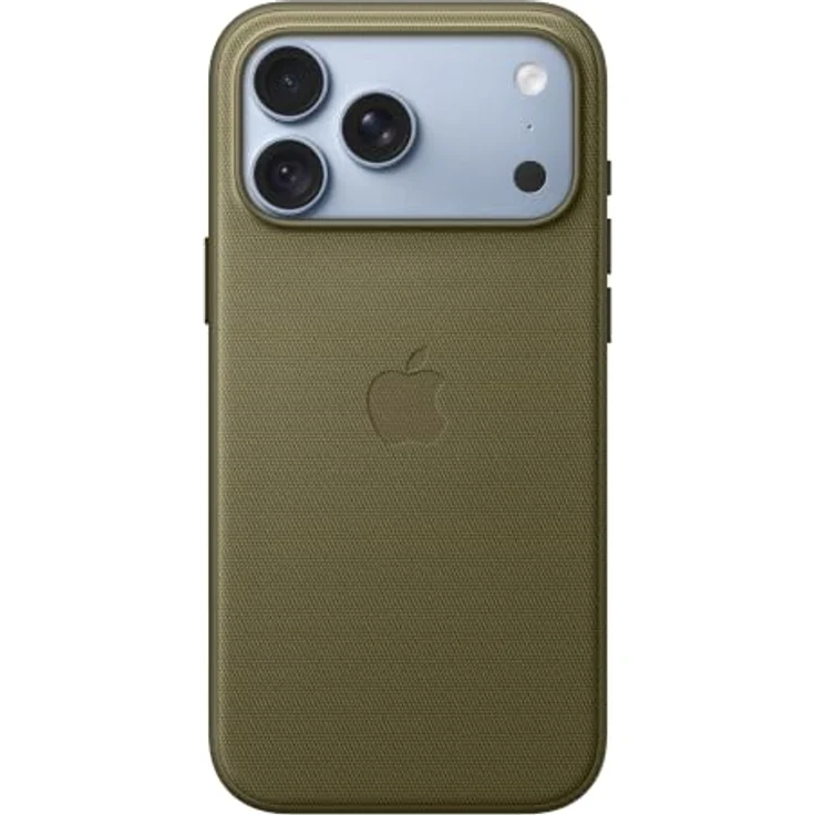 Apple TechWoven Case iPhone 18 Pro Max, Oliv, MagSafe kompatibel, recyceltes Polyester, präziser Schutz – Bild 3