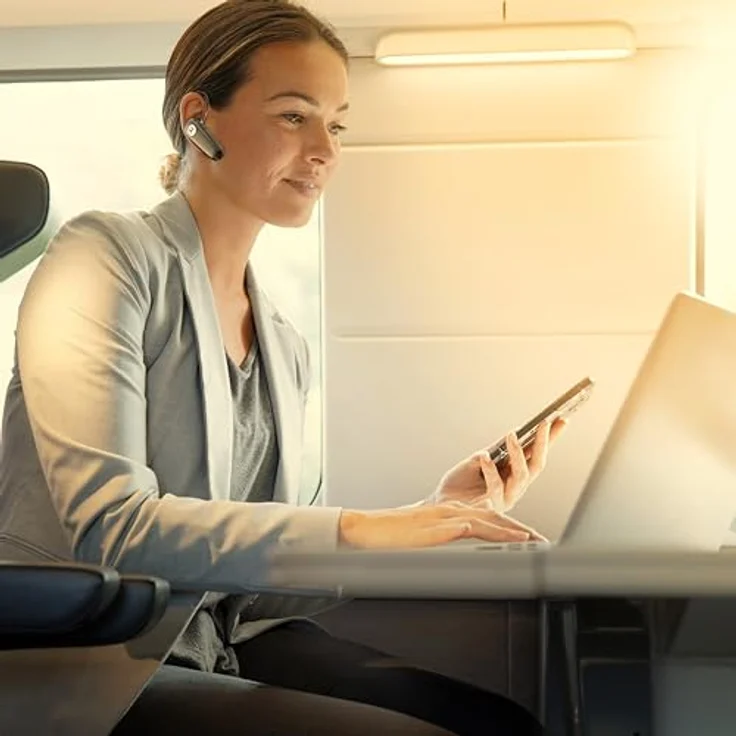 Motorola HK126 In Ear Headset, kabellos Bluetooth® mit 8 Stunden Sprechzeit, Schwarz – Bild 2