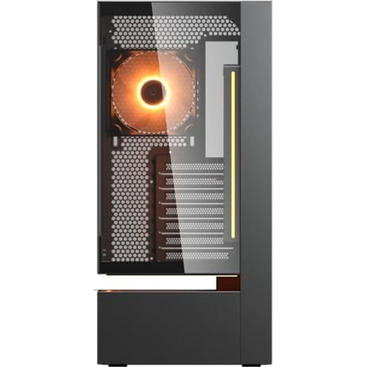 Cougar CFV235 Midi-Tower Gehäuse, ARGB, Glas, Schwarz, für ATX, mATX, Mini-ITX, mit bis zu 7 Steckkarten-Slots – Bild 4