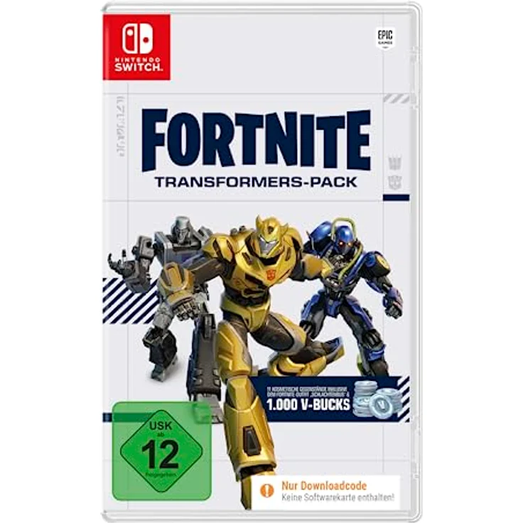 Fortnite Transformers Pack (Download- Code in der Box) - Switch – Bild 1