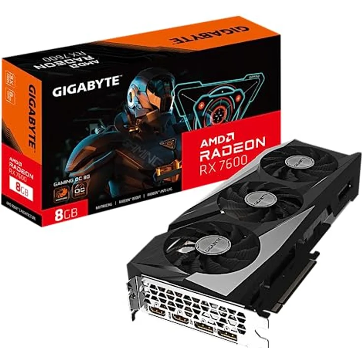 Gigabyte VGA GBT RX 7600 8GB Gaming OC – Bild 3