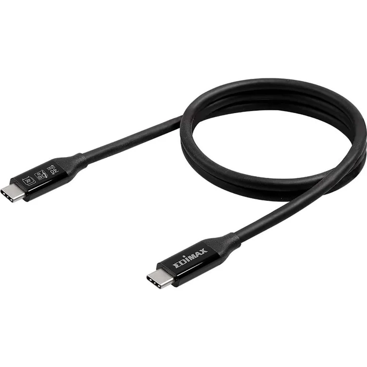 edimax UC4 Thunderbolt 3 USB C — USB C Kabel, 3 m, USB 4.0, 40 Gbit/s, 240 W, für 5K-Displays