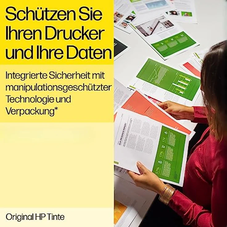 Lindy 6ZA11AE Druckkopf schwarz, Original HP Tintenpatrone für Ink Tank Wireless 41X und 45X – Bild 9