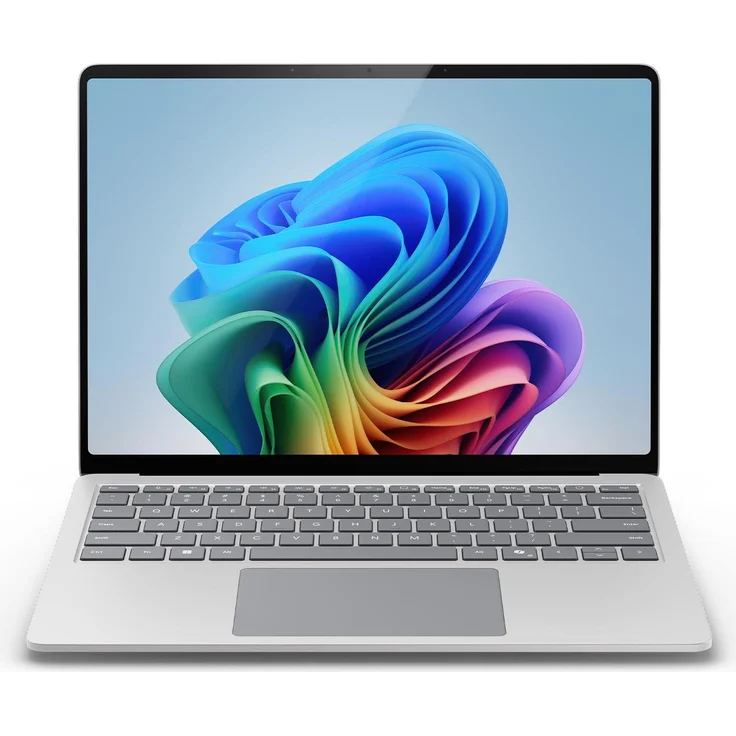 Microsoft Surface Laptop – Copilot+ PC – 7. Edition, 15" Touchscreen, Snapdragon X Elite X1E-80-100, 16 GB RAM, 256 GB SSD, bis zu 22 Stunden Akkulaufzeit, Silber