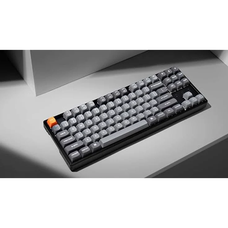 Keychron K8 Max QMK/VIA TKL, mechanische Tastatur mit Super Red-Schaltern, RGB-Hintergrundbeleuchtung und robustem Aluminium-Gehäuse – Bild 5