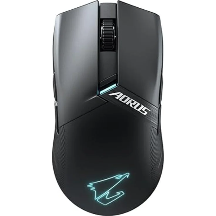 Gigabyte AORUS M6 Wireless Gaming Mouse Kabellose Gaming Maus 26.000DPI Schwarz – Bild 1