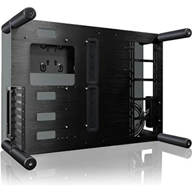RAIJINTEK Paean Desktop Schwarz, Transparent - Computer-Gehäuse (Desktop, PC, Aluminium, SPCC, Gehärtetes Glas, Schwarz, Transparent, ATX,Micro ATX,Mini-ITX, 14 cm) – Bild 5