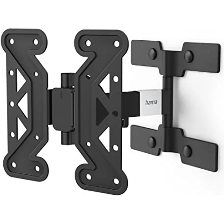 TV-Wandhalterung, schwenkbar, neigbar, extra flach, 122 cm (48") bis 25 kg – Bild 1