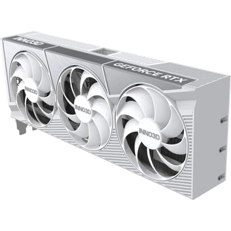 INNO3D GeForce RTX 5080 X3 OC White - NVIDIA Grafikkarte mit 16 GB GDDR7 VRAM und Triple-Fan-Kühler – Bild 4