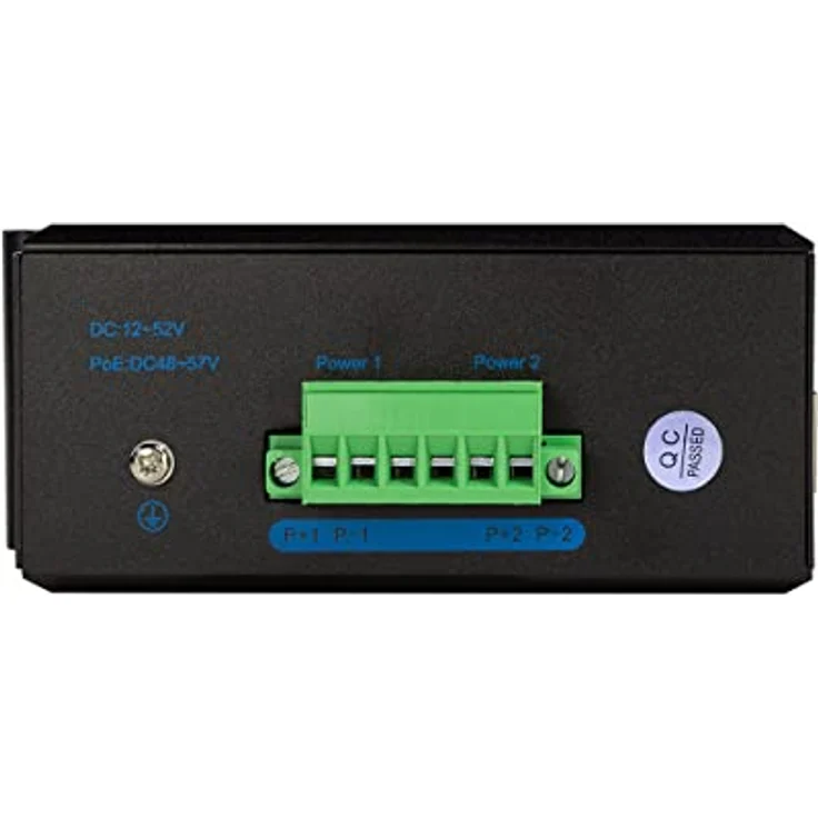 LogiLink NS202P - Industrieller Gigabit Ethernet Switch, 5-Port 10/100/1000 Mbps, mit PoE (Power Over Ethernet) – Bild 5