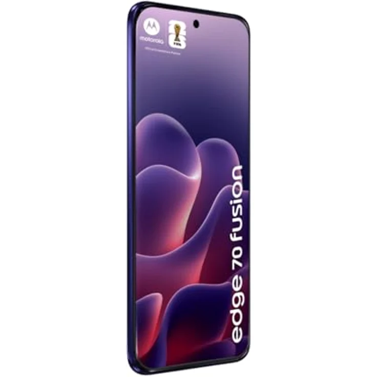 Motorola Edge 70 Fusion, 256GB Smartphone mit 6,78 Zoll Super-HD-Display, Violett – Bild 3