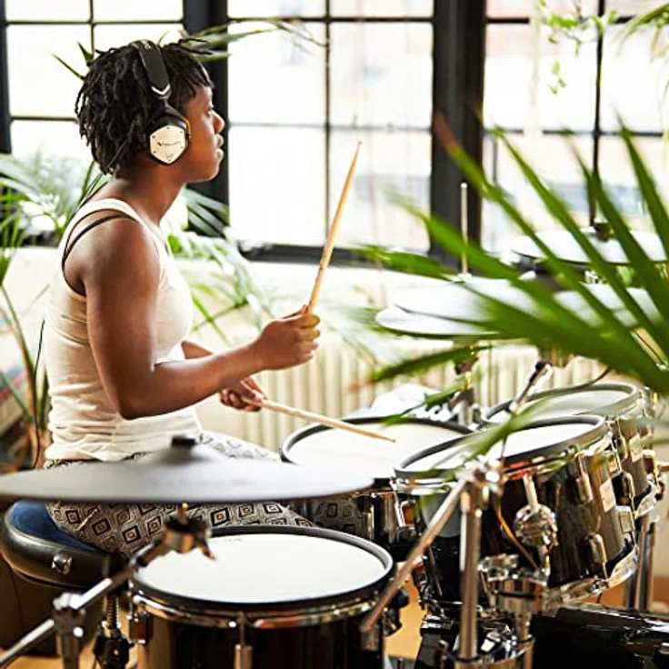 Roland VMH-D1 Kopfhörer für E-Drum Schlagzeug Studio-Kopfhörer + keepdrum Wandhalter – Bild 5