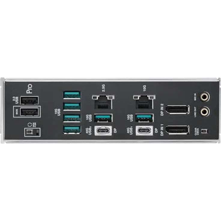 ASUS PRO WS W890-SAGE, Intel LGA4710-2 EEB Workstation-Mainboard mit 4 PCIe 5.0 x16-Steckplätzen, Multi-GPU-Unterstützung und Dual 10Gb LAN – Bild 5