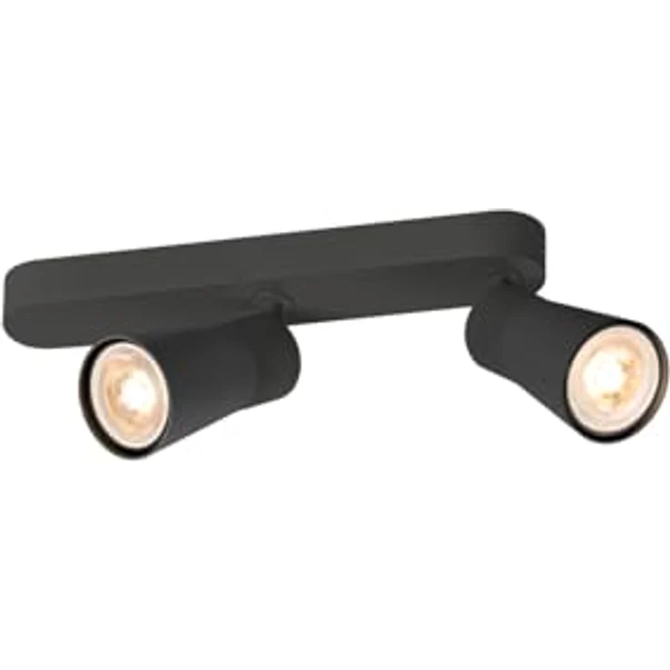 SLV PURI 2.0 CONE, Smarte Decken- und Wandleuchte, Schwarz – Bild 1