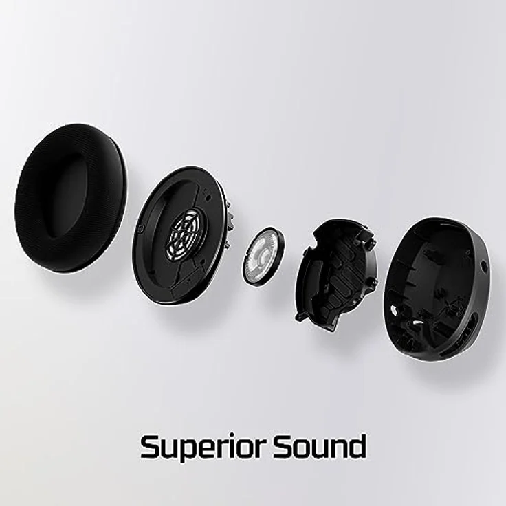 HyperX CloudX Stinger 2 für Xbox Gaming-Headset, Leichtes Design, Memory-Schaumstoff, Schwarz – Bild 5