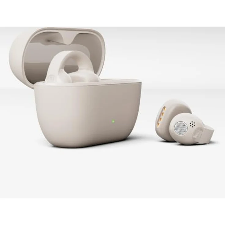 Sennheiser Accentum Clip, Kopfhörer in Beige mit klarem Klang und praktischem Clip-Design – Bild 1