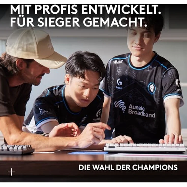 Logitech G PRO X SUPERLIGHT 2c, kabellose Gaming-Maus mit 44K DPI-Sensor, 8 kHz Abtastrate, 5 programmierbaren Tasten, USB-C-Ladefunktion, 53 g, Schwarz – Bild 3
