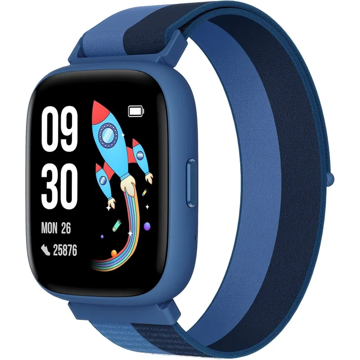 BIGGERFIVE Kinder Smartwatch 4G mit Pulsmesser, 80 Sportmodi, 1.8" Touchscreen, GPS-Tracker, Schlafmonitor und Spiele für Jungen & Mädchen