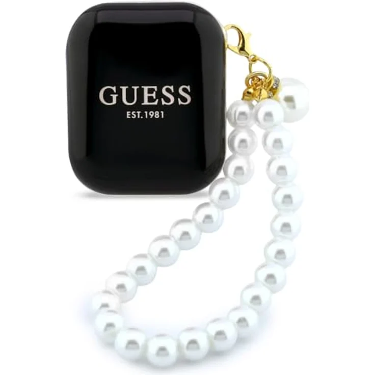 CG MOBILE Guess Perlenarmband TWS-Kopfhörer, Bluetooth-Kopfhörer mit 4,5 Stunden Wiedergabezeit, Schwarz – Bild 2