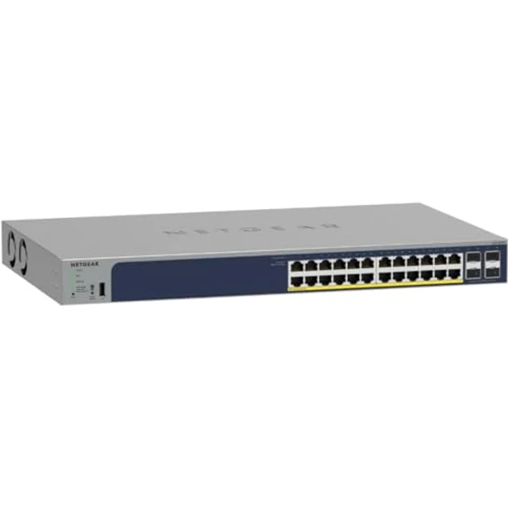 Netgear 28PT GE POE+ SMART SWITCH (28 Ports), Netzwerk Switch, Schwarz – Bild 2