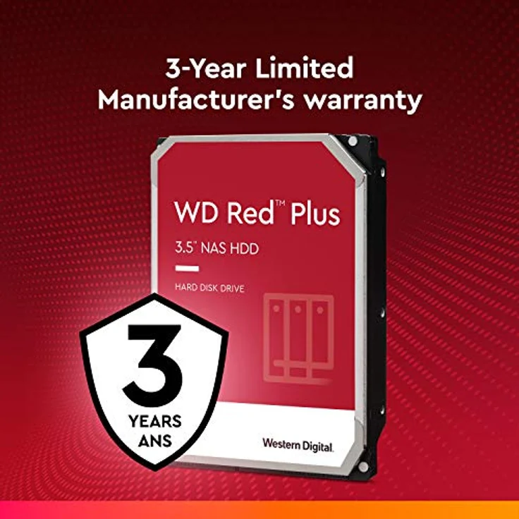 Western Digital Red 12TB 3.5 Zoll NAS Interne Festplatte - 5400 RPM - WD120EFAX – Bild 6