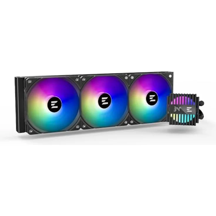 Zalman Kit Watercooling AIO Alpha2 RGB 360mm (Noir) - Wasserkühlung ALPHA2A36BLACK – Bild 3