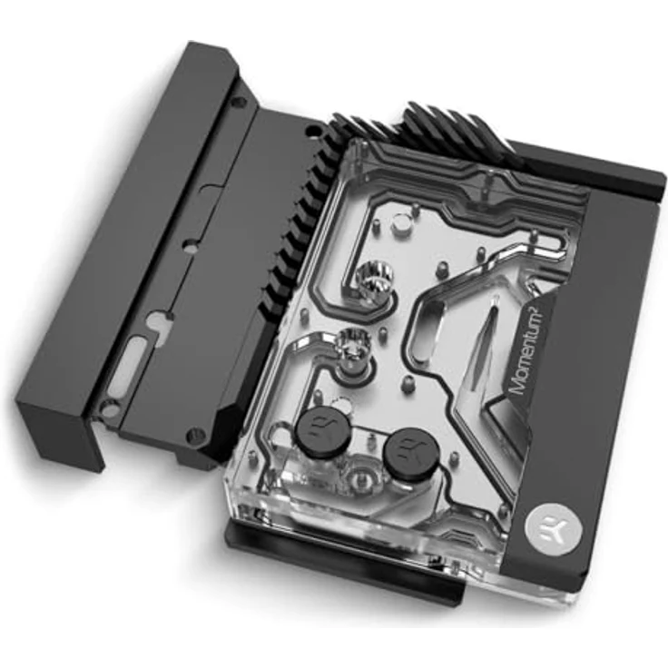 EK Water Blocks EK-Quantum Momentum² ROG Maximus Z790 Extreme D-RGB, Wasserkühlungssystem mit Acryl-Design – Bild 1