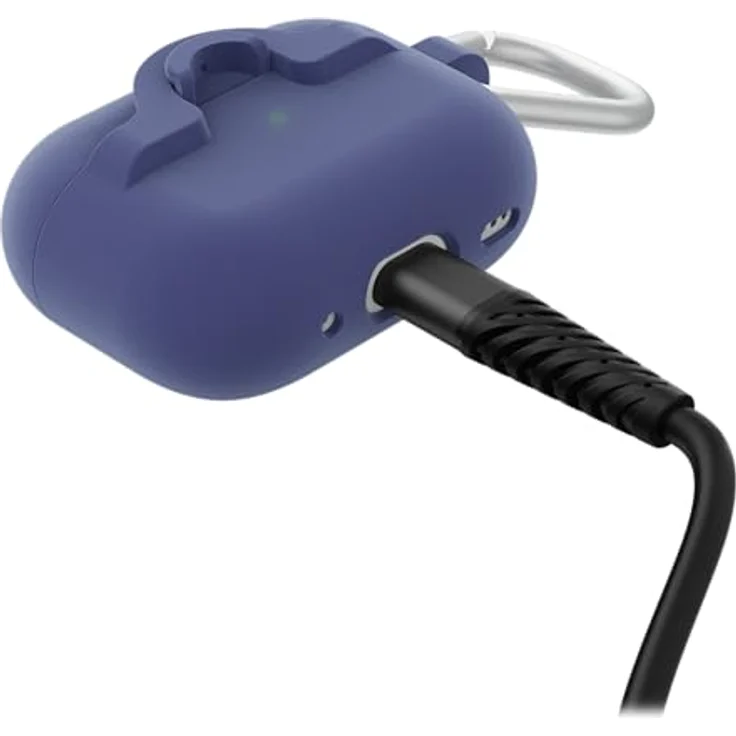 OtterBox Soft Touch Kopfhörer Hülle für AirPods Pro (1.gen / 2.gen) & AirPods Pro 2 - Dunkelviolett, stoßfeste, sturzsichere, ultraflache, Kratz- und Abriebfeste Schutzhülle – Bild 4