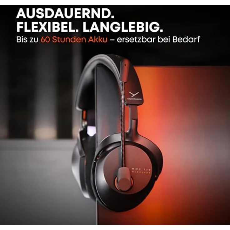 beyerdynamic MMX 230, Wireless Gaming Headset mit Bluetooth® 6.0, ANC und 60 Stunden Akkulaufzeit, Arktisches Weiß – Bild 4