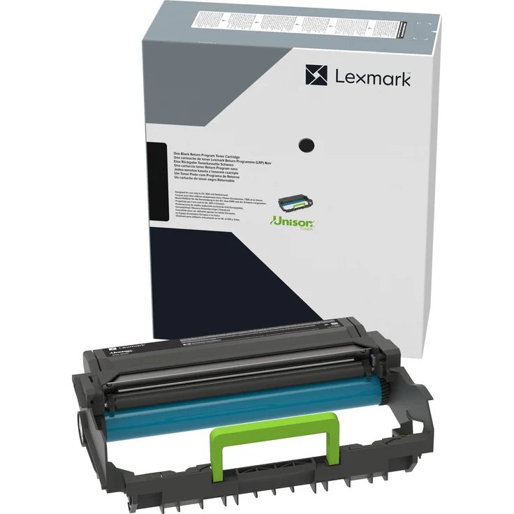 Lexmark Toner 55B0ZA0, Original Schwarz für optimale Druckqualität – Bild 1