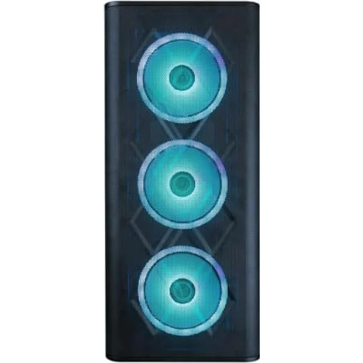 One Gaming High End PC Black Edition AN132, AMD Ryzen 7 9800X3D, RTX 5070, 32 GB DDR5, 2000 GB SSD, Schwarz – Bild 3