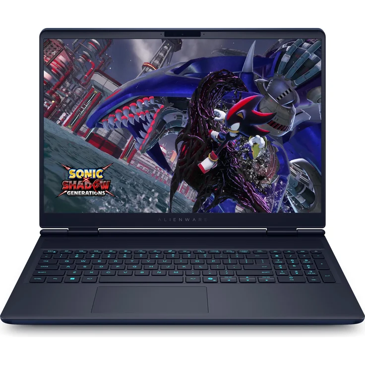 Dell SPLALIENWARE 16X AURORAU7-255HX, 16 Zoll Gaming-Notebook mit Intel Core Ultra 7, NVIDIA GeForce RTX 5060, 32 GB RAM, 1 TB NVMe SSD, WQXGA-Display, 240 Hz, Blau