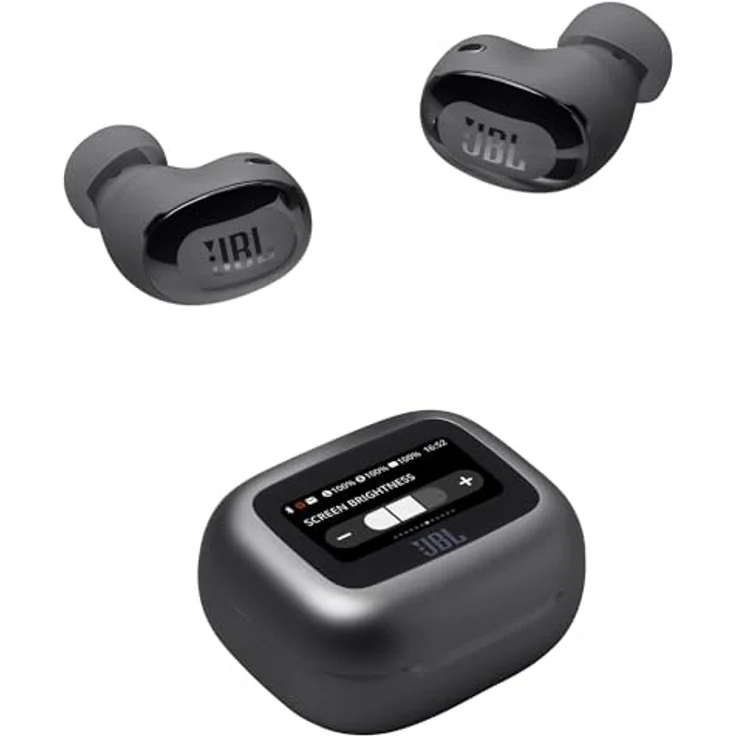JBL Live Buds 3, Kabellose Ohrhörer mit Bluetooth, True Adaptive Noise Cancelling, IP55 Wasserdicht, Black – Bild 1
