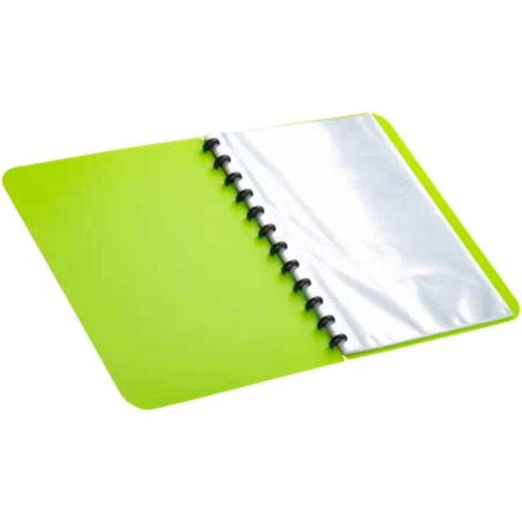 OXFORD Präsentationsordner Oxford Ringmappe manageMe! vario-zipp, DIN A4, grasgrün - Flexibles Sichtbuch für Profis – Bild 4
