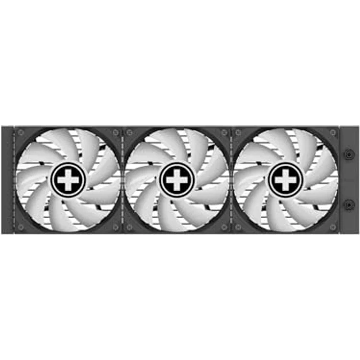 Xilence LiQuRizer LQ360PRO ARGB, CPU Wasserkühler mit 76 cfm Luftstrom, 3x 120 mm Lüftern und Infinity-Mirror-Design, Mehrfarbig – Bild 7