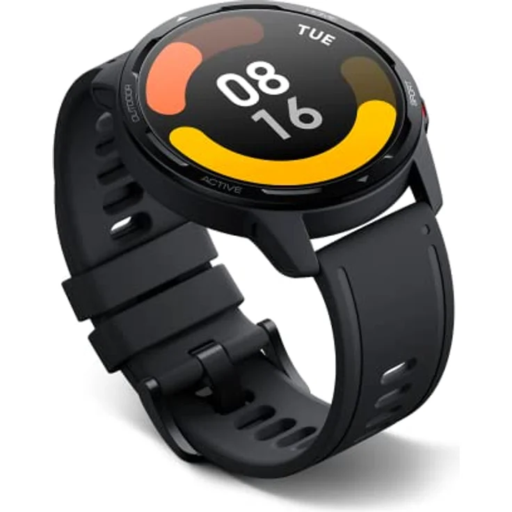 Xiaomi Watch S1 Active Smartwatch, 1,43" AMOLED HD, 117 Trainingsmodi, SpO2 & Herzfrequenzüberwachung, Bluetooth, NFC, GPS, 5 ATM, bis zu 12 Tage Akku, Alexa, Schwarz – Bild 4
