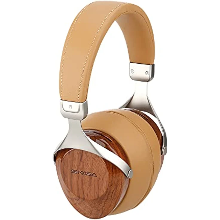 SIVGA SV021 Classic Holz geschlossen zurück verdrahtet Over-Ear Kopfhörer (Rosenholz) – Bild 1