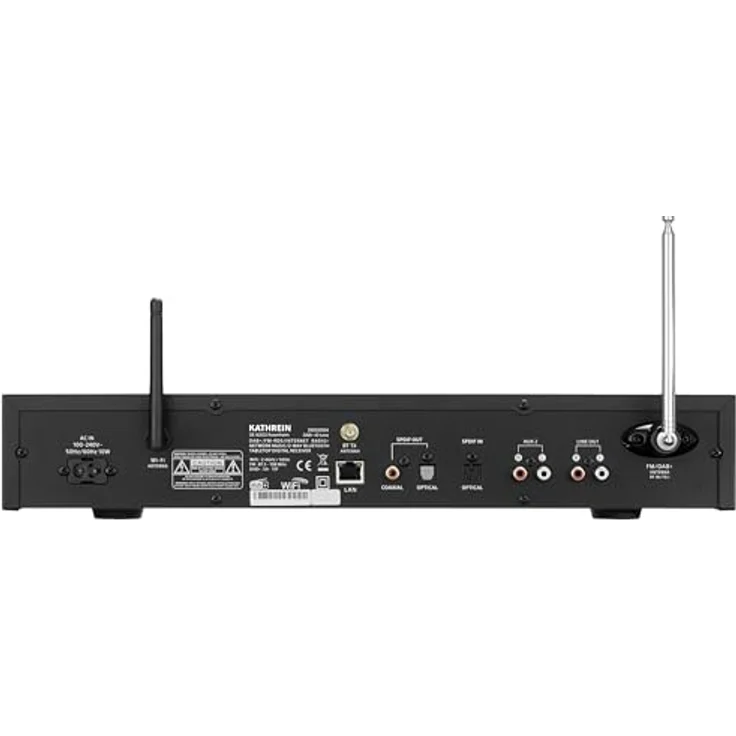 Kathrein DAB+ 43 Tune Musiksystem – 4" Farbdisplay, Bluetooth-Transmitter, Internetradio, DAB+, UKW, 30 Sender-Speicherplätze – Bild 3