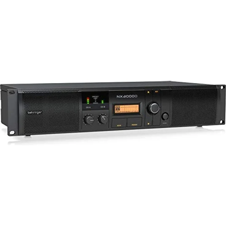 Behringer NX3000D Ultraleichter 3000-Watt-Class-D-Leistungsverstärker mit DSP-Steuerung und SmartSense-Lautsprecherimpedanzkompensation – Bild 2